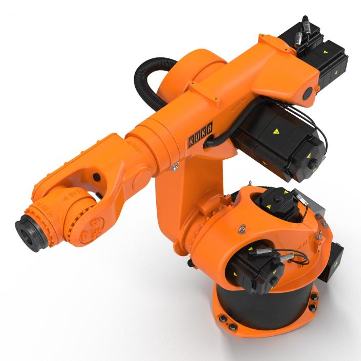 3D model Kuka Robot KR 60-3 Rigged