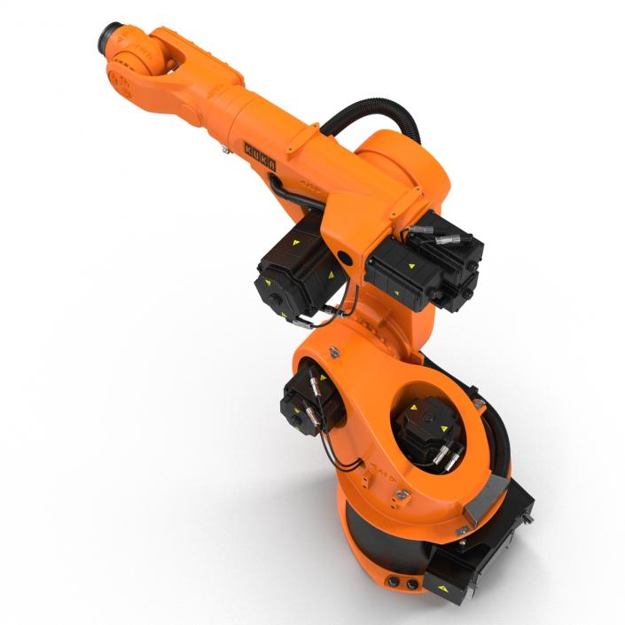 3D model Kuka Robot KR 60-3 Rigged