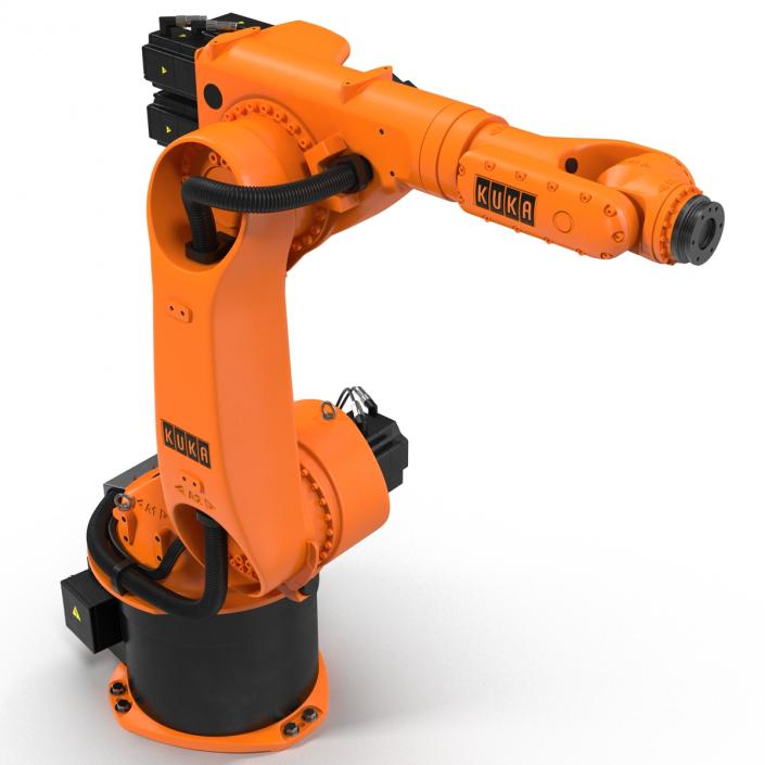 3D model Kuka Robot KR 60-3 Rigged