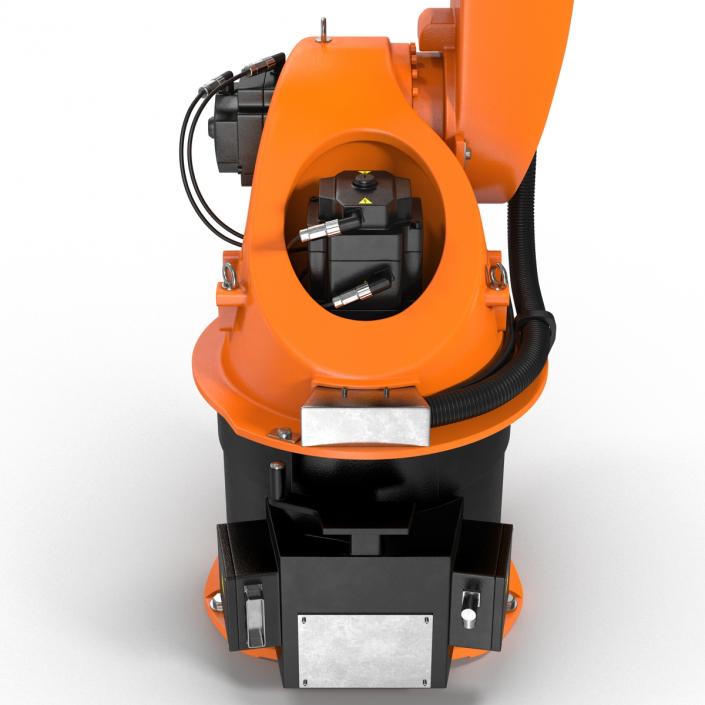 3D model Kuka Robot KR 60-3 Rigged