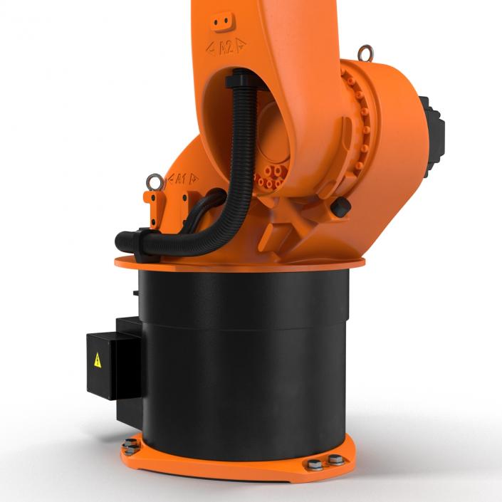 3D model Kuka Robot KR 60-3 Rigged