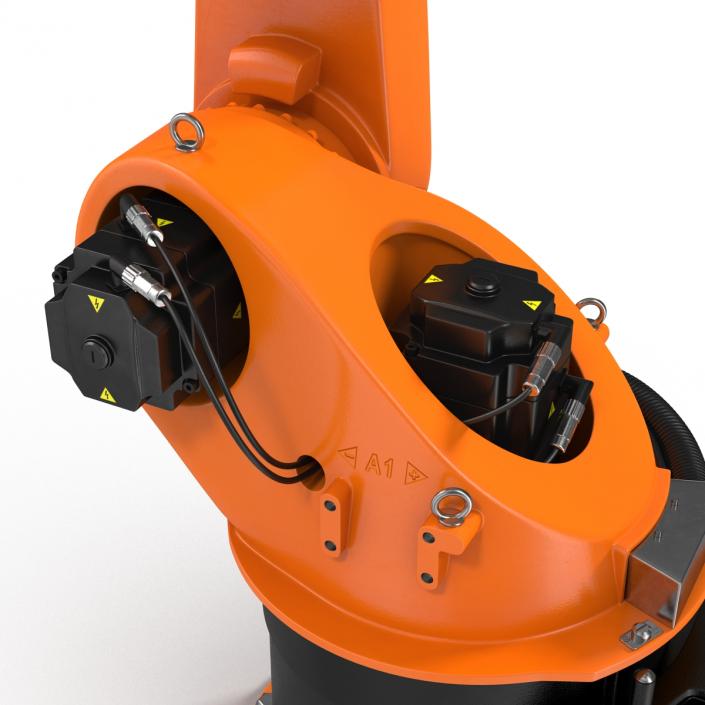 3D model Kuka Robot KR 60-3 Rigged