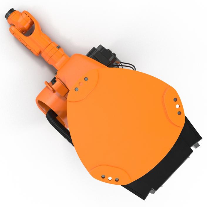 3D model Kuka Robot KR 60-3 Rigged