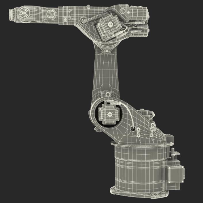 3D model Kuka Robot KR 60-3 Rigged