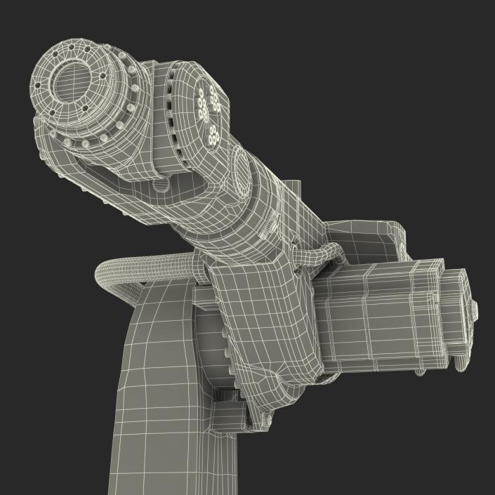 3D model Kuka Robot KR 60-3 Rigged