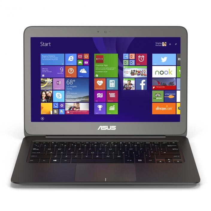 3D model Laptop Asus Zenbook UX305