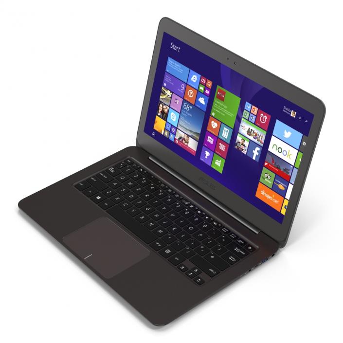 3D model Laptop Asus Zenbook UX305