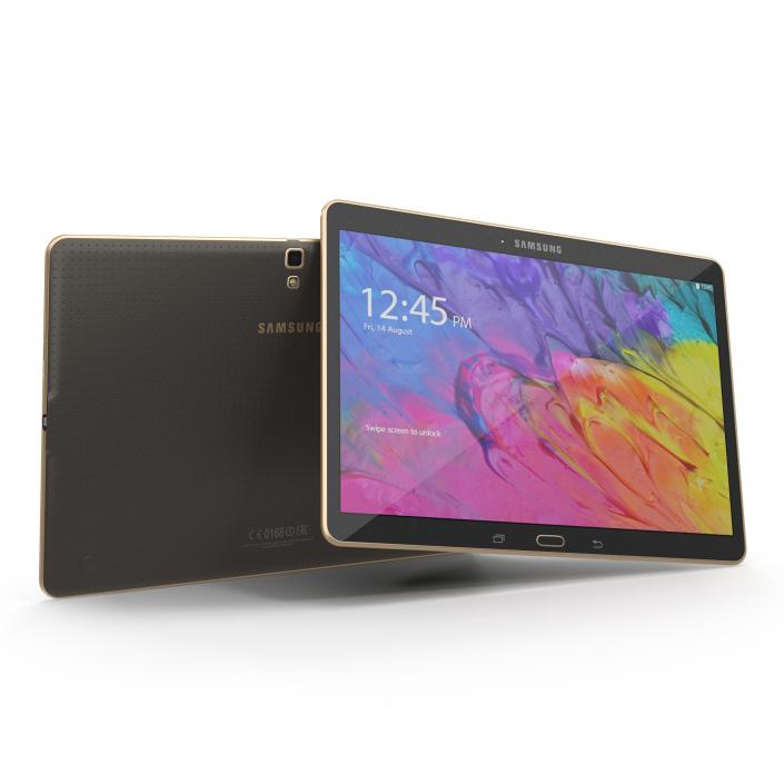 Samsung Galaxy Tab S 10.5 Titanium 3D model