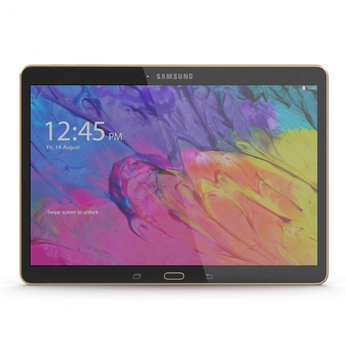 Samsung Galaxy Tab S 10.5 Titanium 3D model