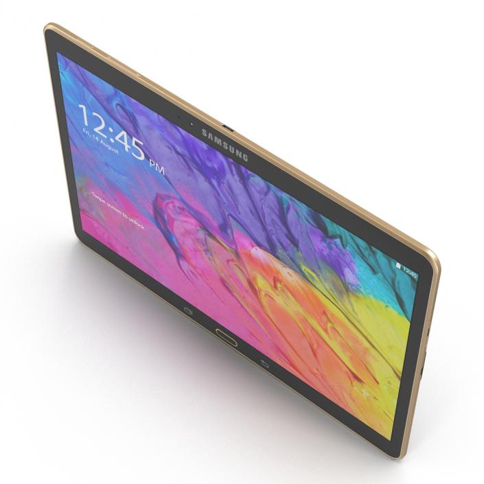 Samsung Galaxy Tab S 10.5 Titanium 3D model