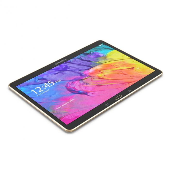 Samsung Galaxy Tab S 10.5 Titanium 3D model