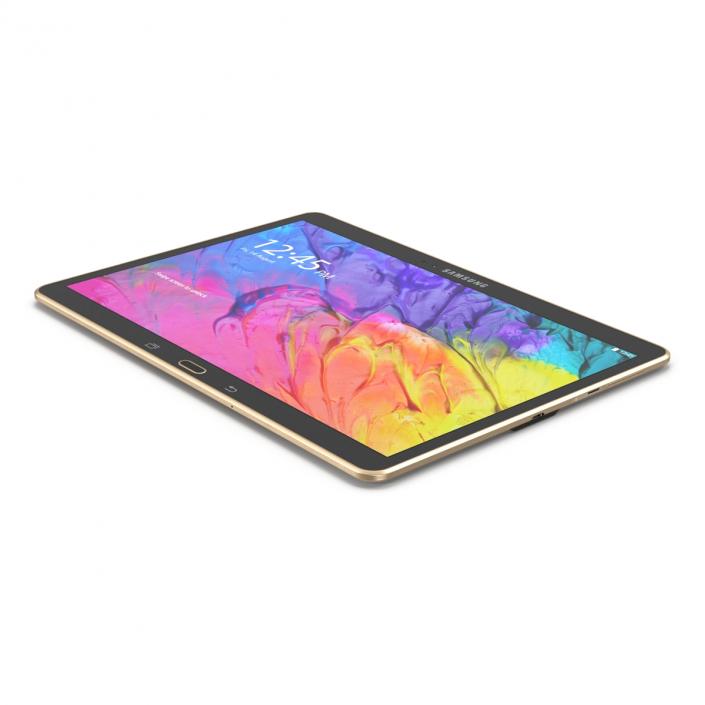 Samsung Galaxy Tab S 10.5 Titanium 3D model