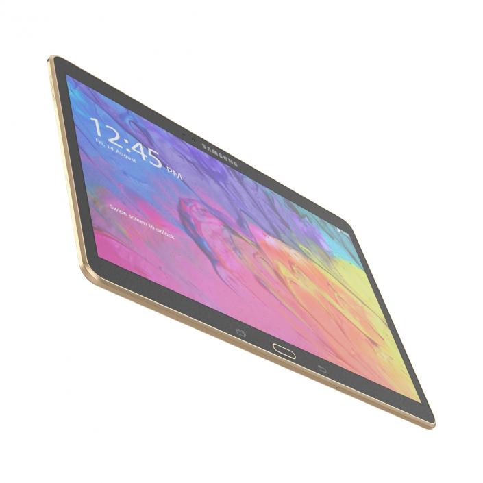 Samsung Galaxy Tab S 10.5 Titanium 3D model