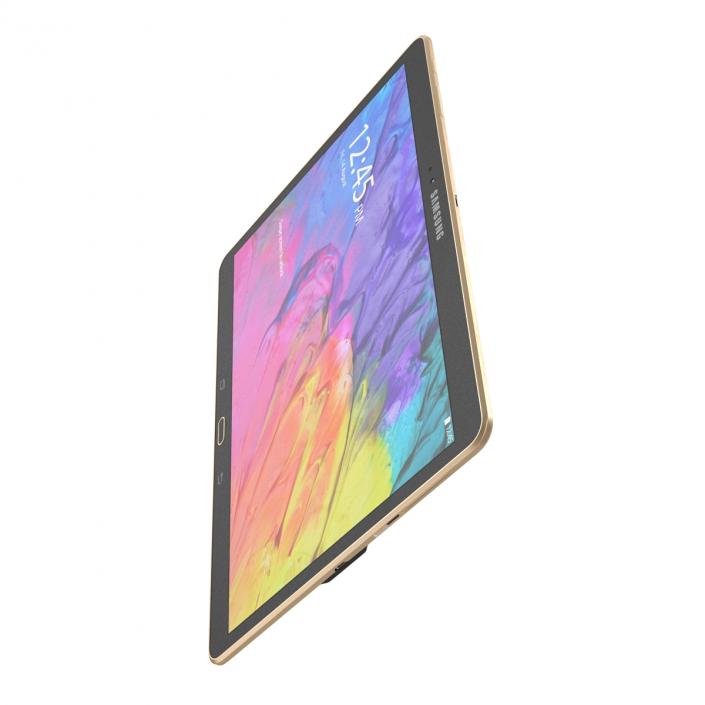 Samsung Galaxy Tab S 10.5 Titanium 3D model