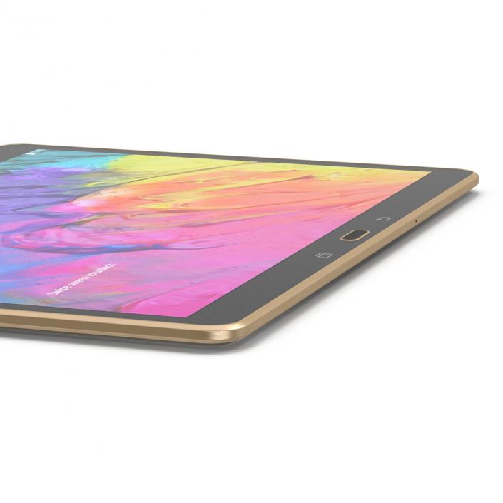 Samsung Galaxy Tab S 10.5 Titanium 3D model