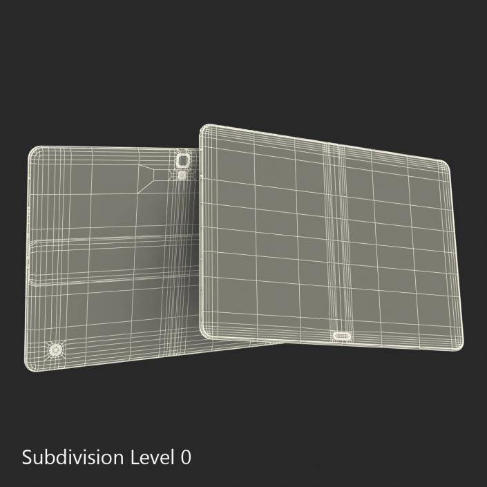 Samsung Galaxy Tab S 10.5 Titanium 3D model