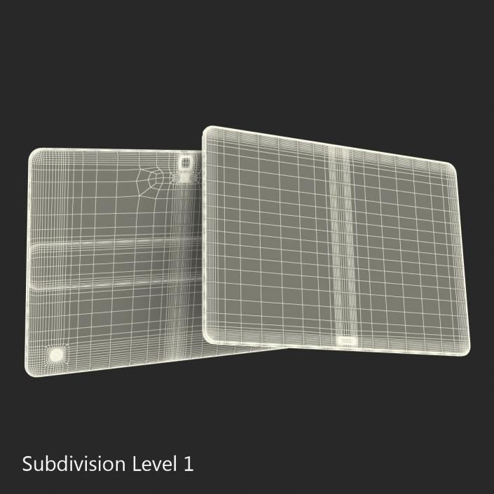 Samsung Galaxy Tab S 10.5 Titanium 3D model