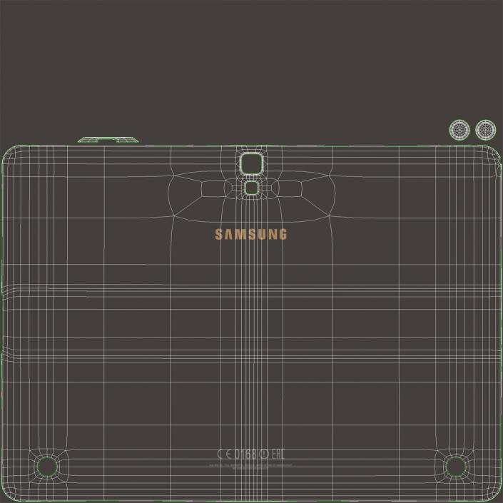 Samsung Galaxy Tab S 10.5 Titanium 3D model