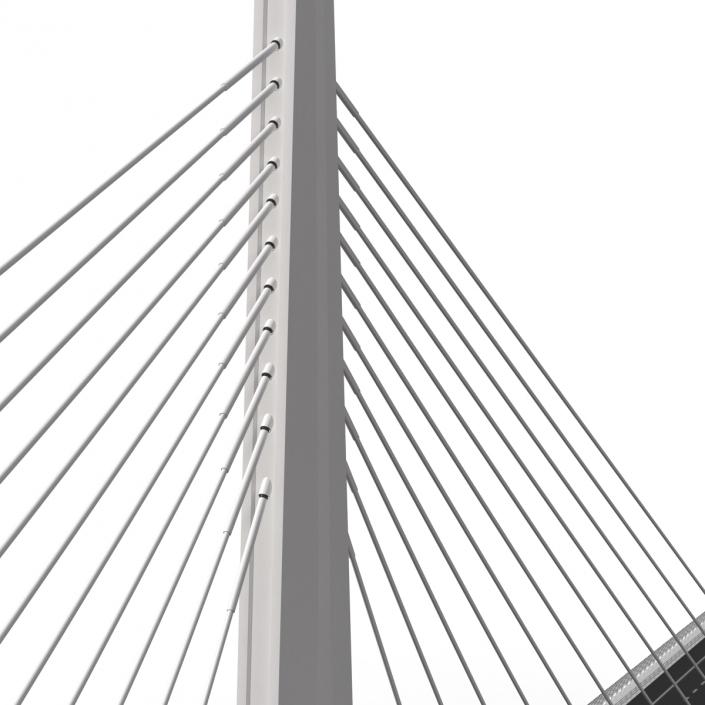 3D Millau Viaduct Bridge France model