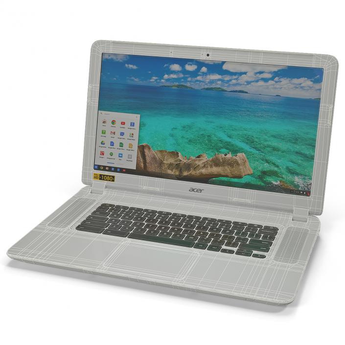 3D Acer Chromebook 15 inch model