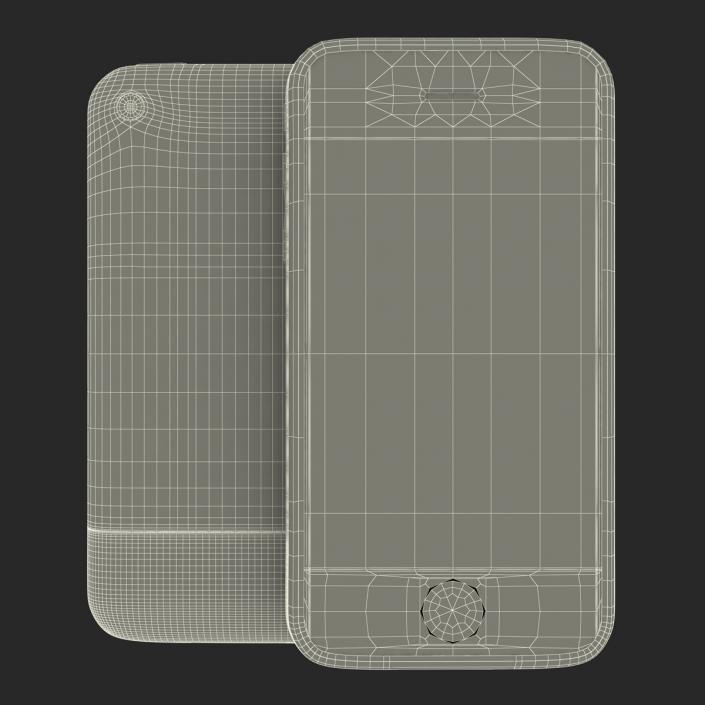 3D model Apple iPhone 2 Black