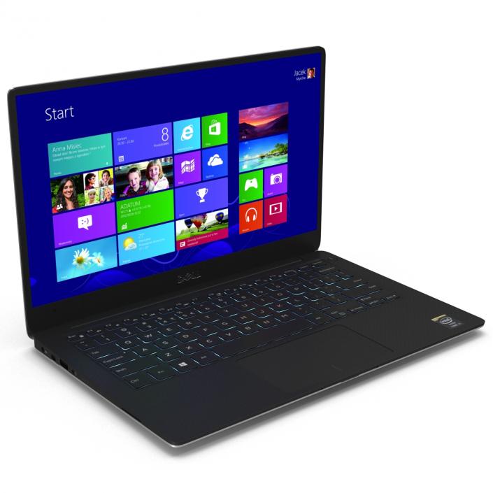 3D Dell XPS 13 Non Touch