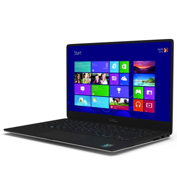 3D Dell XPS 13 Non Touch