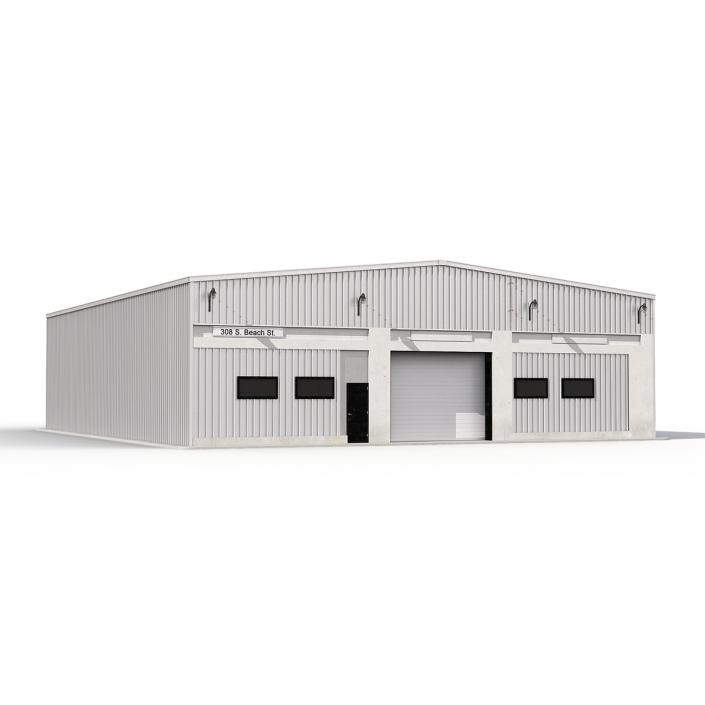 3D model Warehouse Building 2