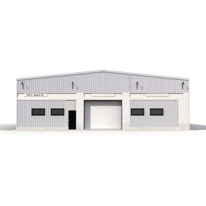 3D model Warehouse Building 2