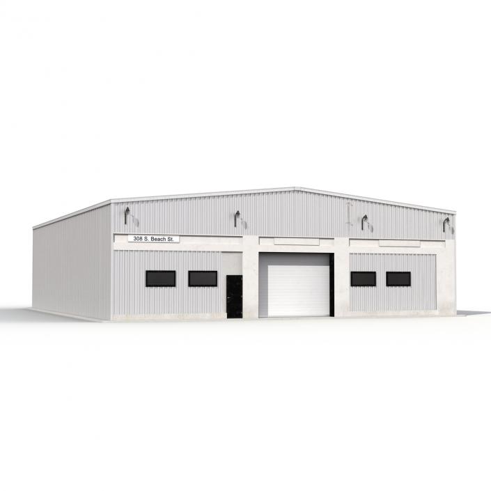 3D model Warehouse Building 2