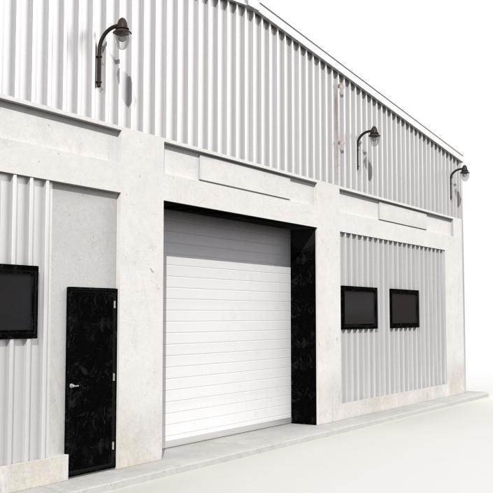 3D model Warehouse Building 2