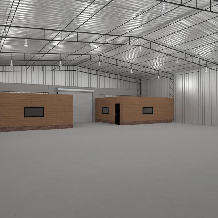 3D model Warehouse Building 2