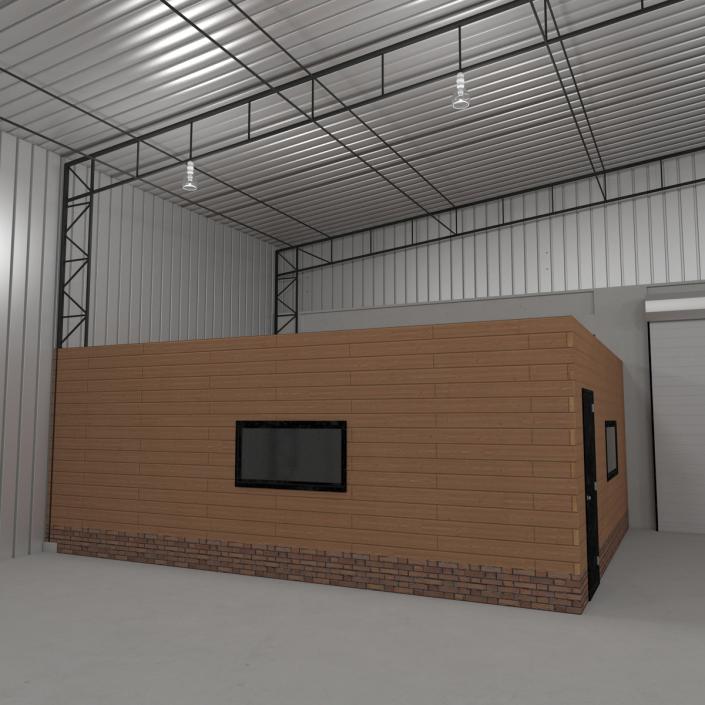 3D model Warehouse Building 2