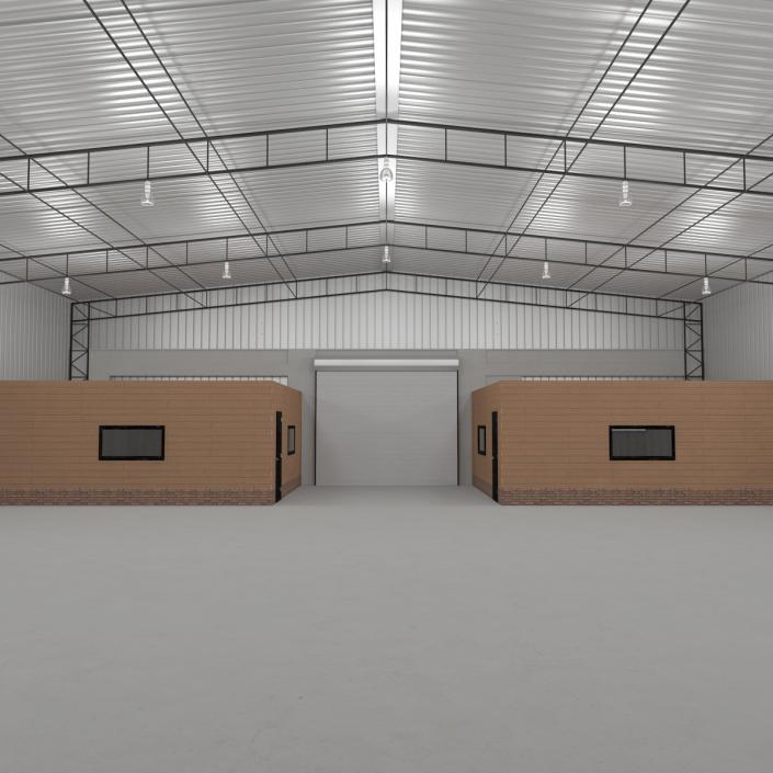 3D model Warehouse Building 2