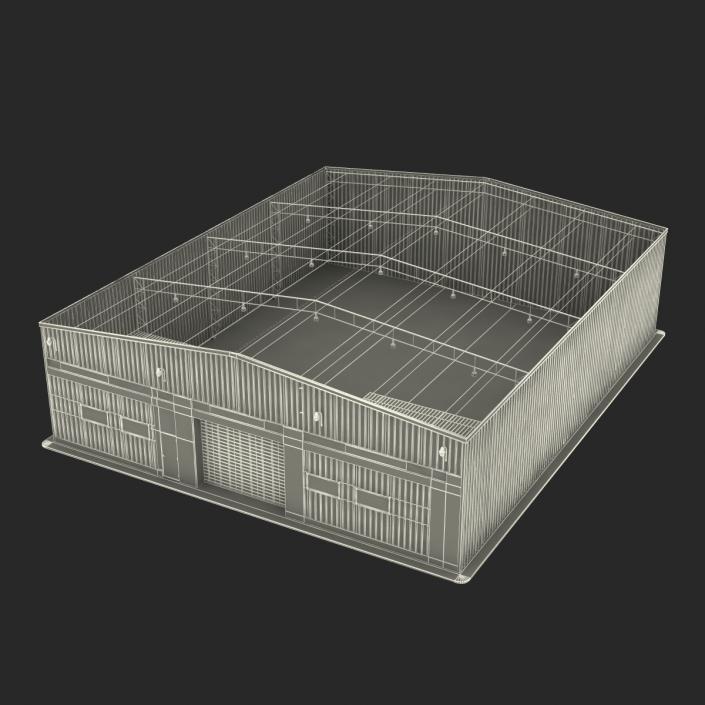 3D model Warehouse Building 2