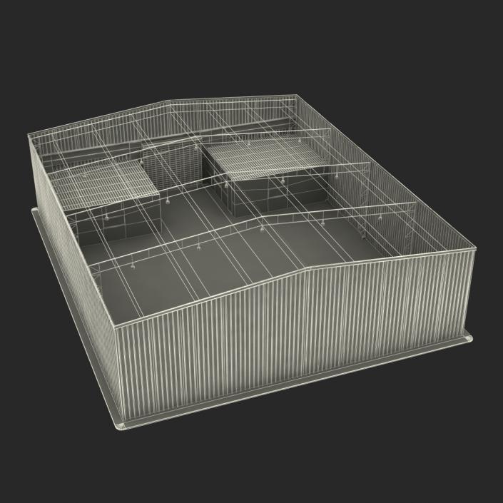 3D model Warehouse Building 2