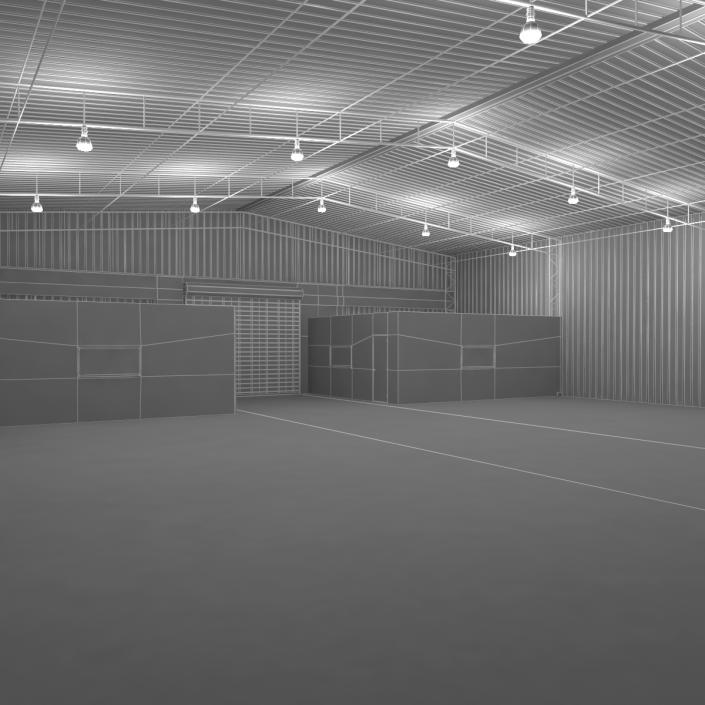 3D model Warehouse Building 2