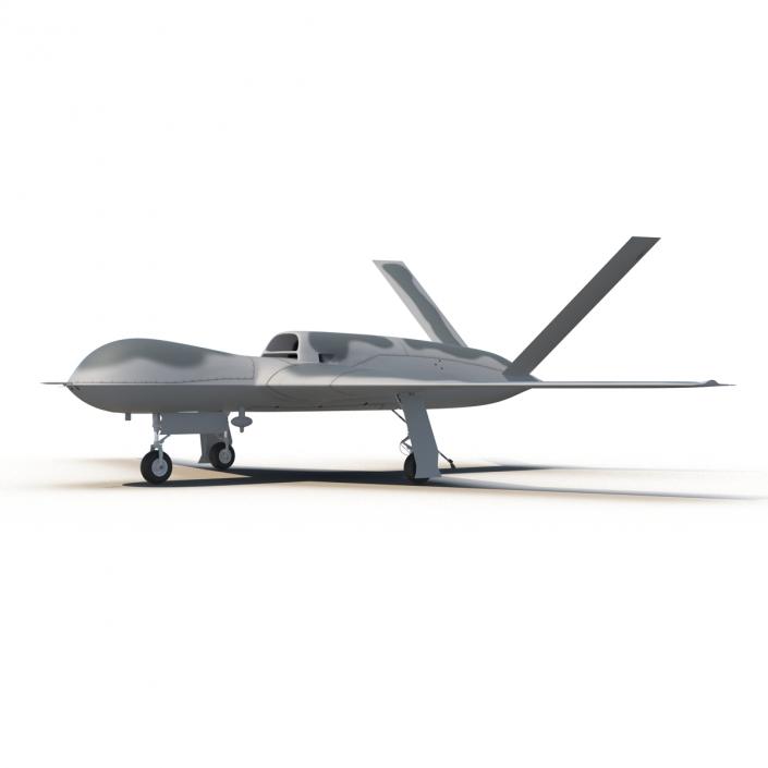 General Atomics Avenger UAV Rigged 3D model