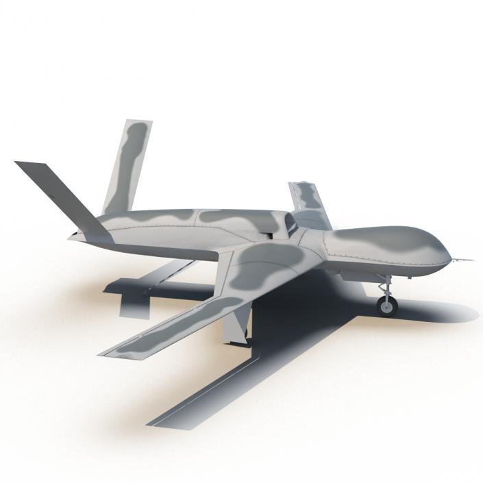 General Atomics Avenger UAV Rigged 3D model