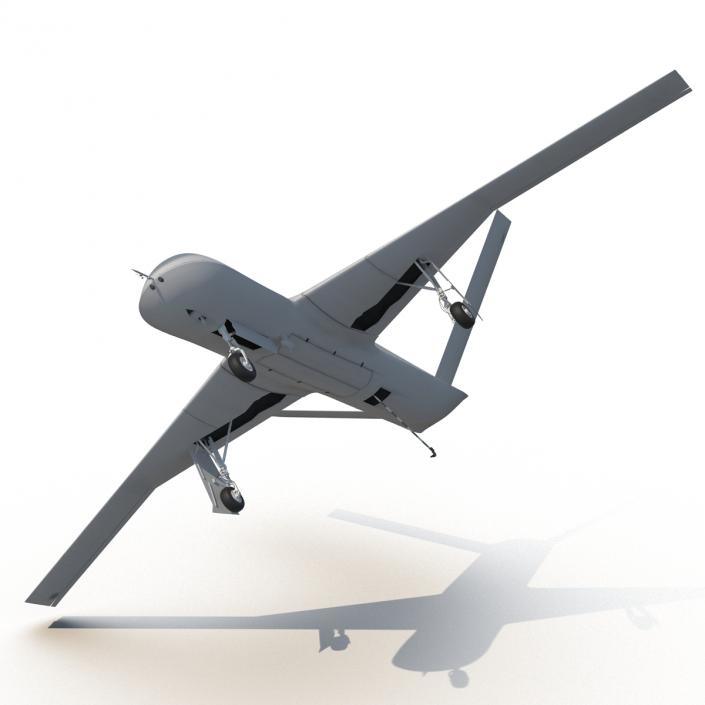 General Atomics Avenger UAV Rigged 3D model