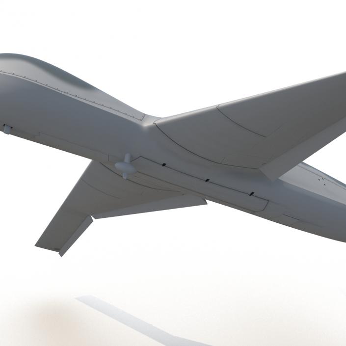 General Atomics Avenger UAV Rigged 3D model