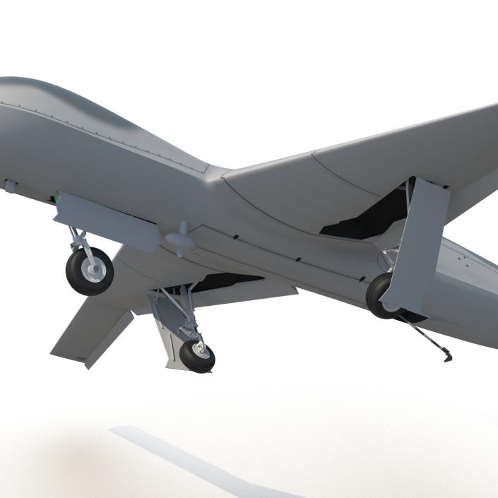 General Atomics Avenger UAV Rigged 3D model