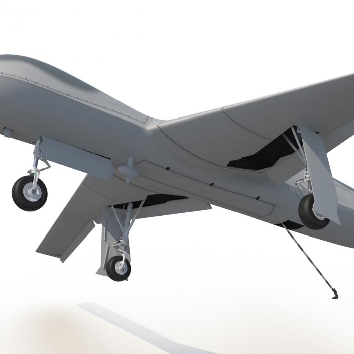 General Atomics Avenger UAV Rigged 3D model