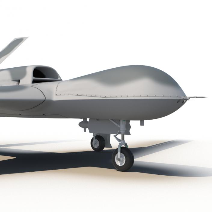 General Atomics Avenger UAV Rigged 3D model