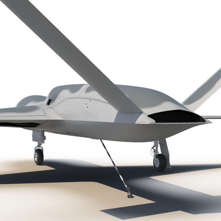 General Atomics Avenger UAV Rigged 3D model