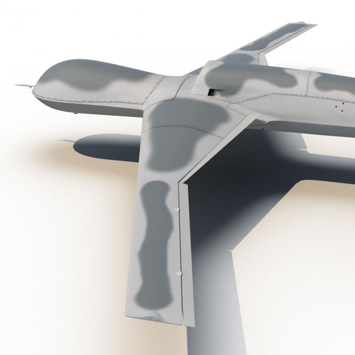 General Atomics Avenger UAV Rigged 3D model