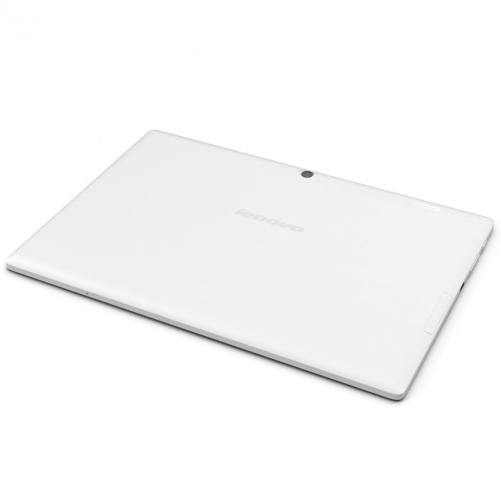 Tablet Lenovo Tab 2 A10 White 3D model