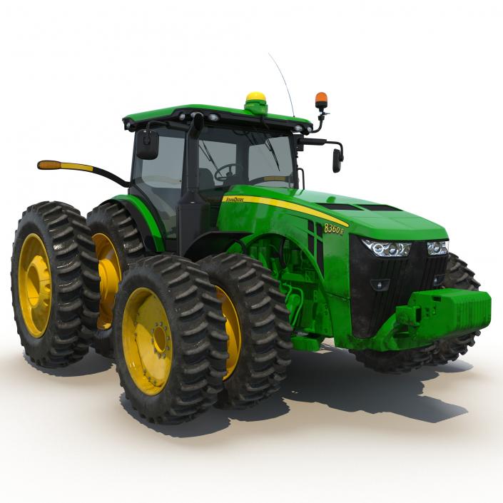 Tractor John Deere 8RT 3D