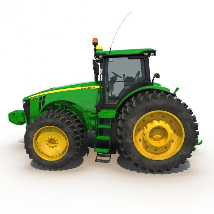 Tractor John Deere 8RT 3D