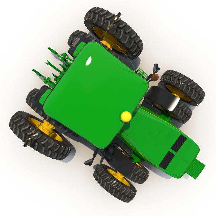 Tractor John Deere 8RT 3D